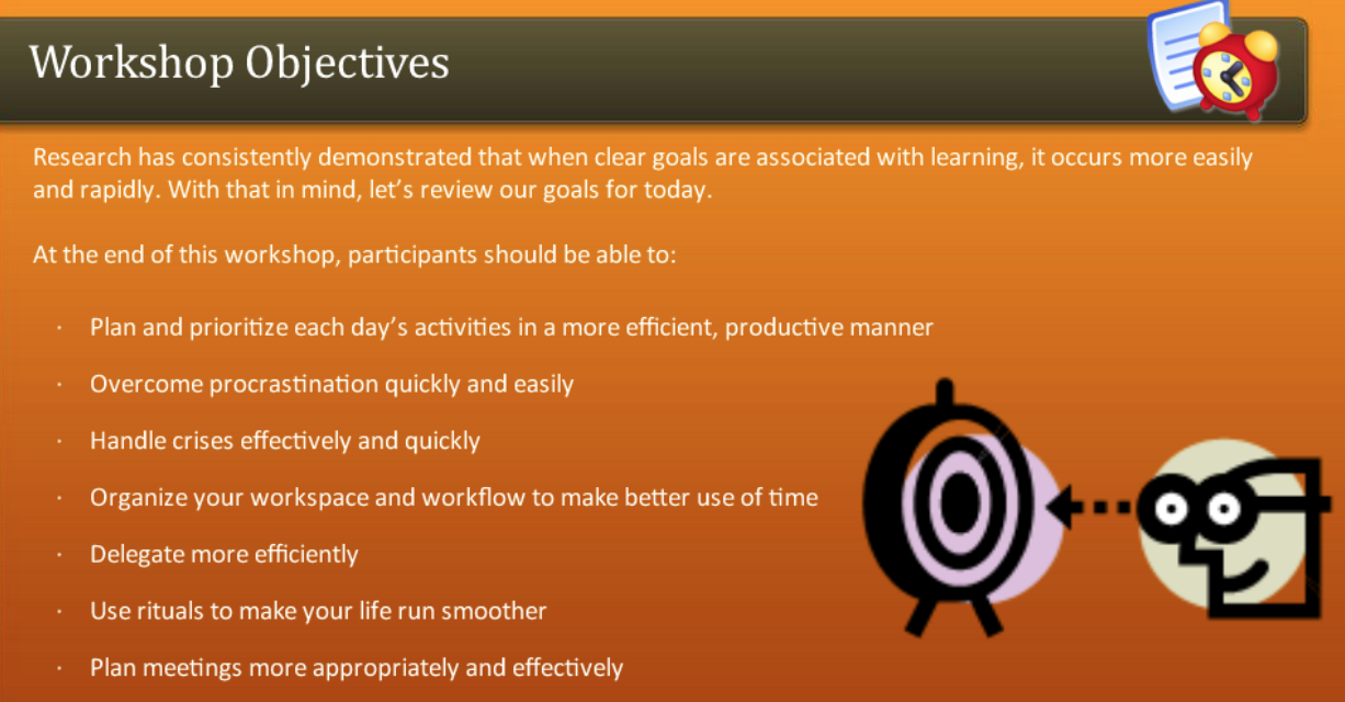 workshop-objectives-time-management-freshskills